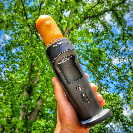 "#1 Butter Potato" Dr. Dabber Switch 2 Top By Alec Blows Glass