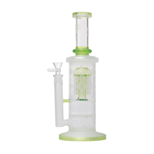 "Sacred Straight Sandblasted" Waterpipes By Human Grade