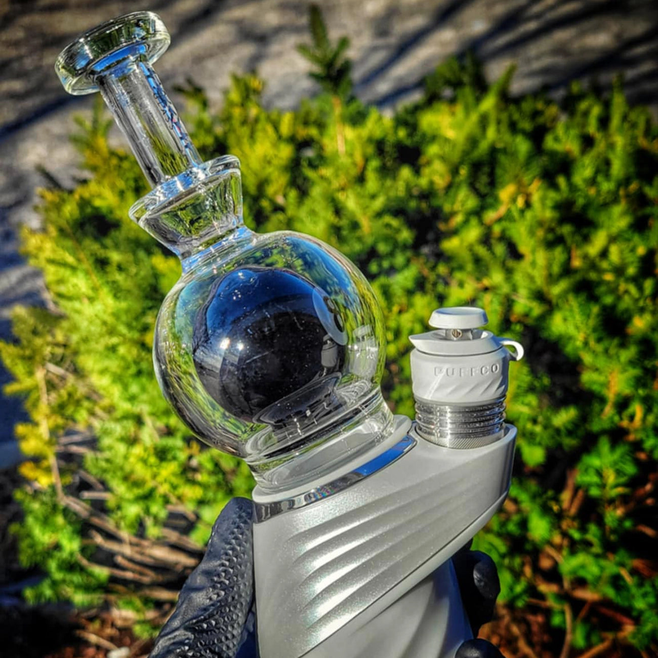 "8 Ball" Puffco Attachment By Toxic Glass