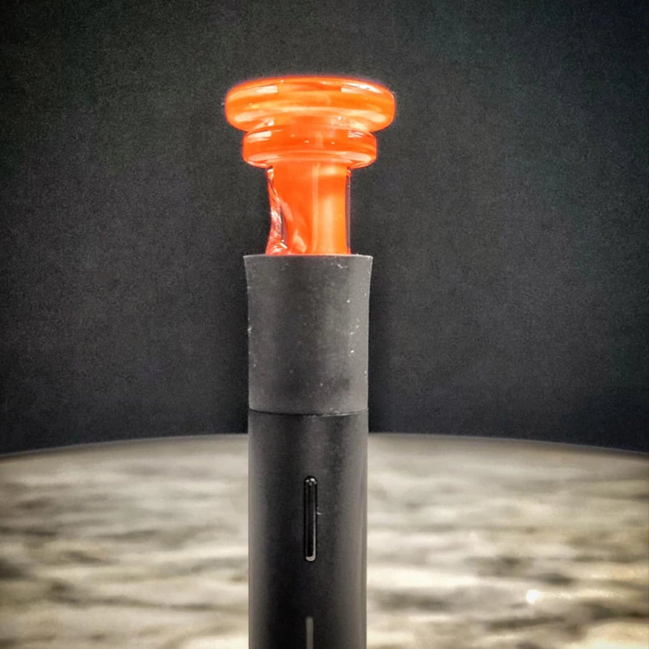 "Agent Orange" Puffco Pivot Tip By Aj Surf City Tubes