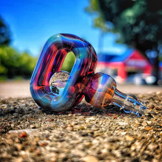 "Amber Purple" Joystick Cap By JNG Glass