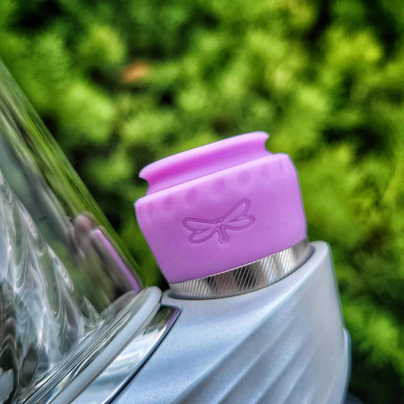 "Amethyst" Puffco Flux Cap & Chamber Sleeve Combo