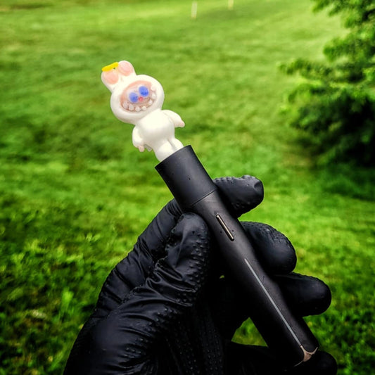 "Uriel Lapufpuf" Pivot Tip By Tammy Baller Glass