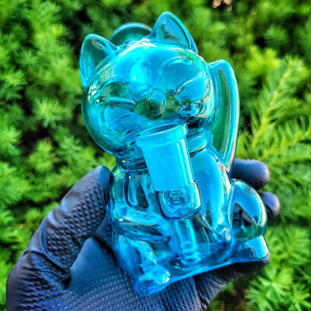 4.75" Lucky Cat Waterpipe