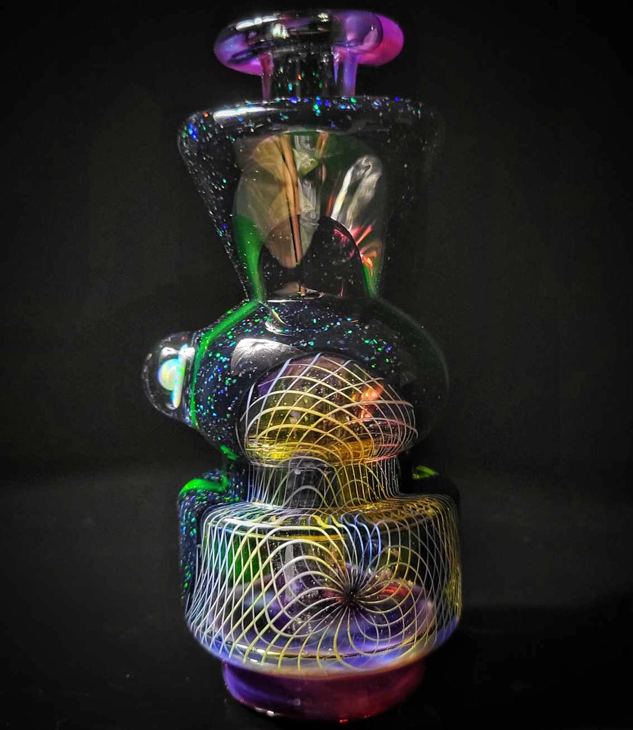 "Color Of Sound # 188 UV" Puffco Attachment By Ef Norris