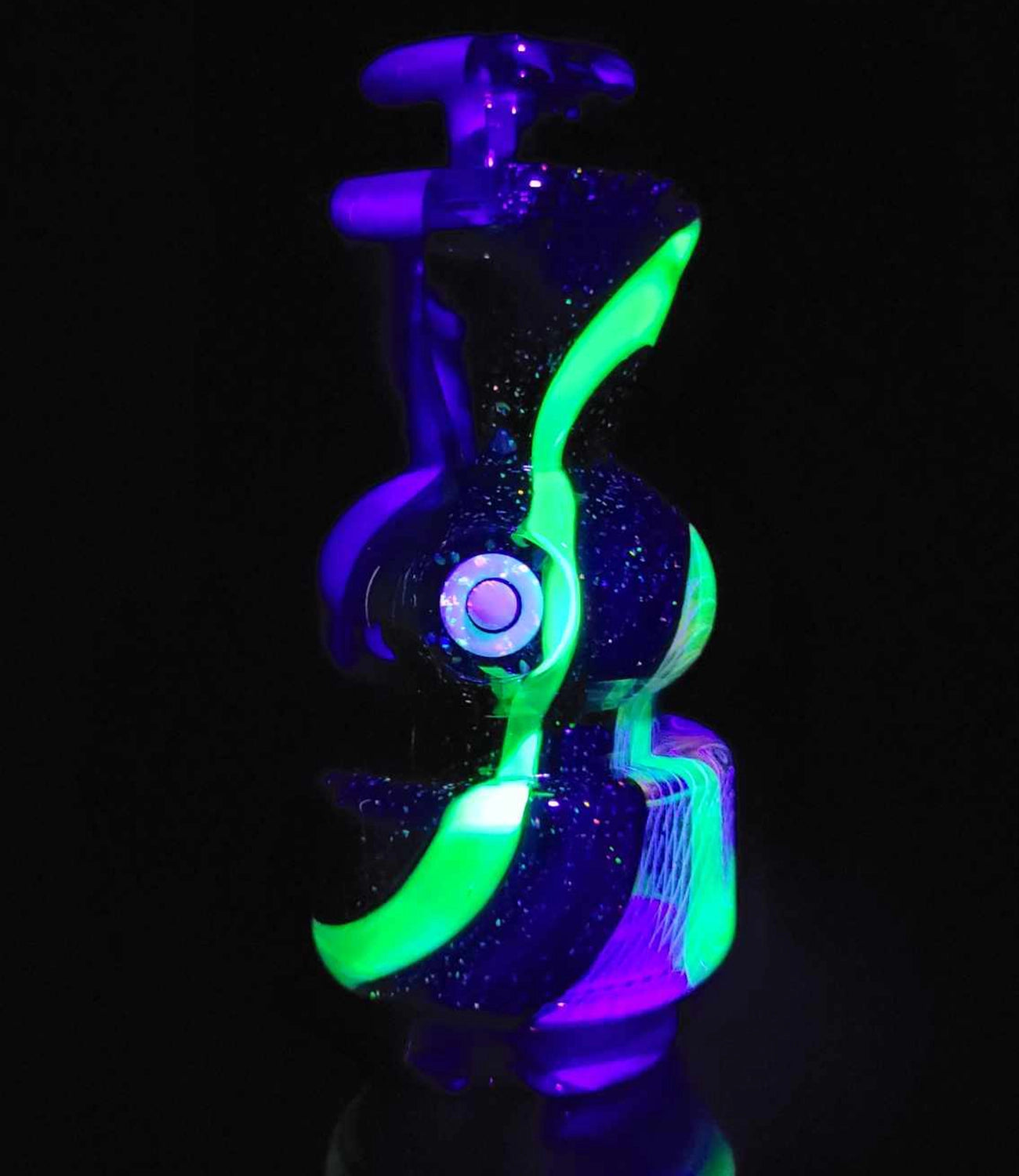 "Color Of Sound # 188 UV" Puffco Attachment By Ef Norris