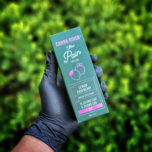 "Lemon Raspberry" 120ML Calm CBD Tincture By Canna River