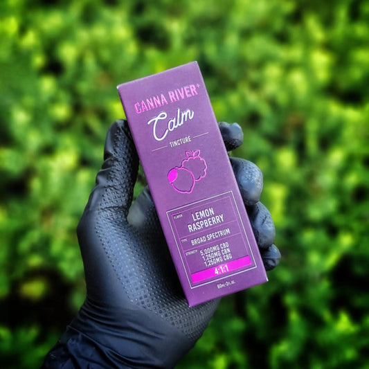"Lemon Raspberry" 60ML Calm CBD Tincture By Canna River
