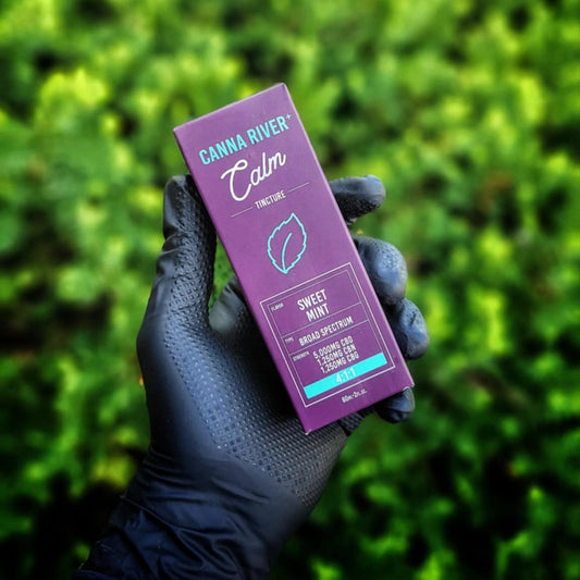 "Sweet Mint" 60ML Calm CBD Tincture By Canna River