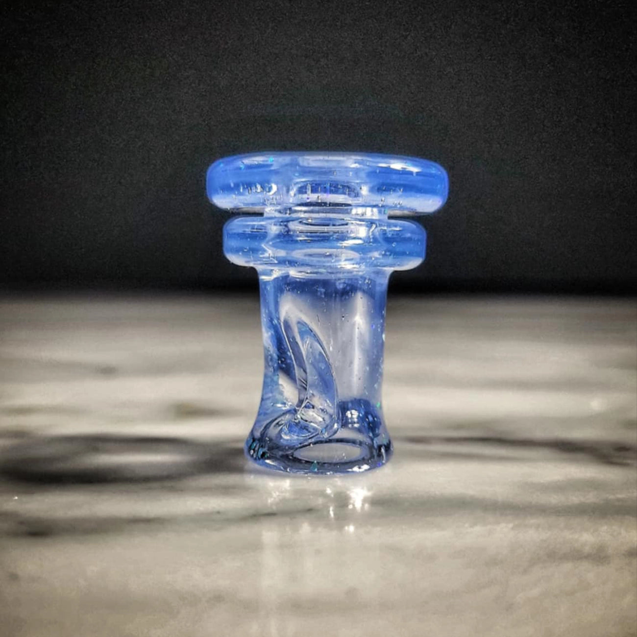 "Cropal Aqua" Puffco Pivot Tip By Aj Surf City Tubes