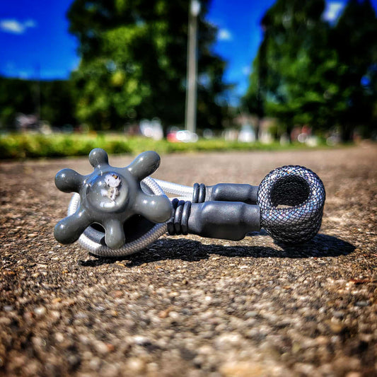 "Da Bones" OBE906 Glass X Tuff Tether Combo