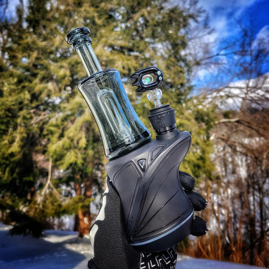 "Dark Haunting" Focus.V Top & Joystick Combo By Greek Glass & JNG Glass