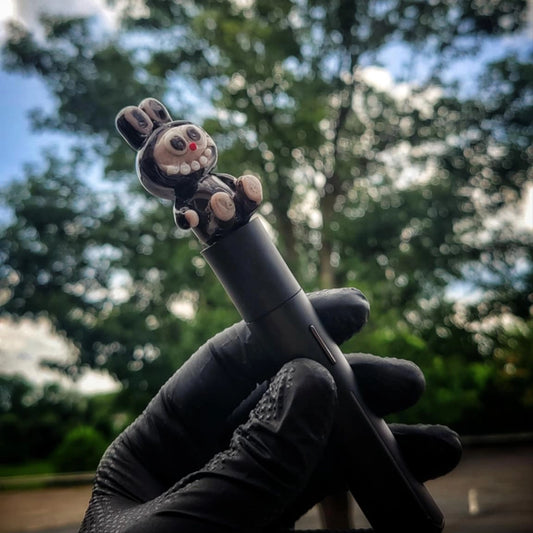 "Duoduo Lapufpuf" Pivot Tip By Tammy Baller Glass