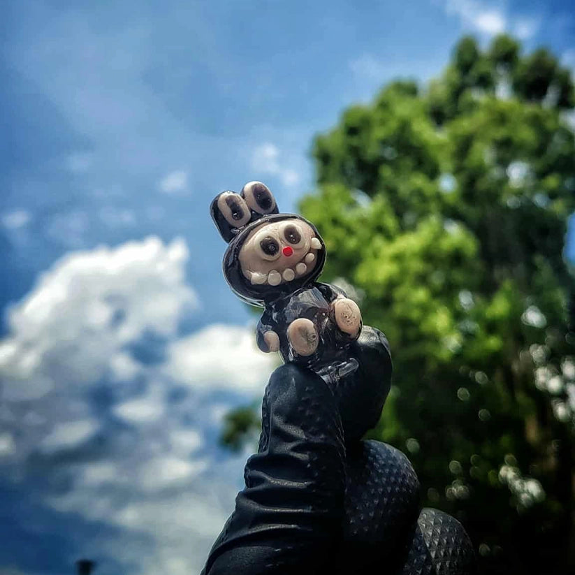 "Duoduo Lapufpuf" Pivot Tip By Tammy Baller Glass