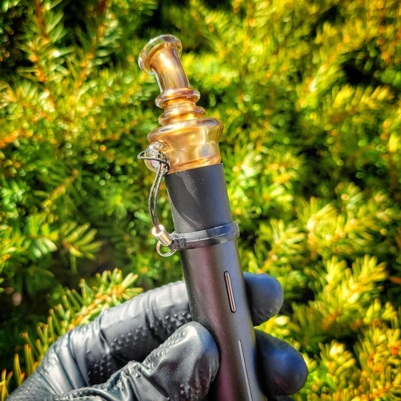 "Electrum" Puffco Pivot XL Sipper Tip By Jack Albers Glass