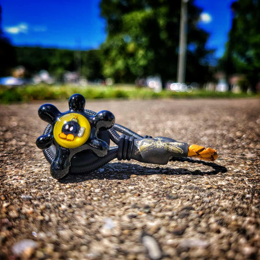 "Elegant Bob-omb" OBE906 Glass X Tuff Tether Combo