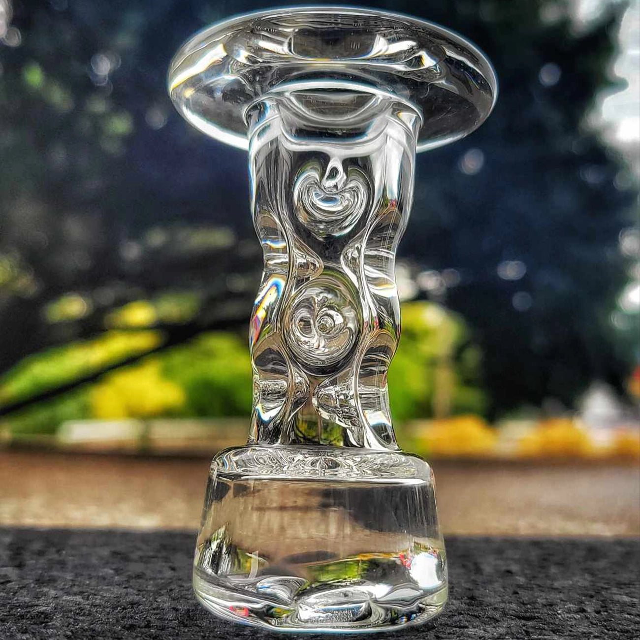 "#2 Clear" Focus.V Dry Top By Durin Glass