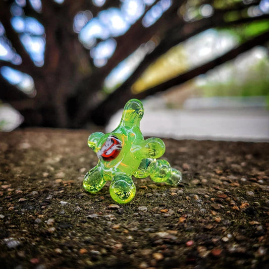 "Slyme Ghost Busters Splat" Joystick By OBE 906 Glass