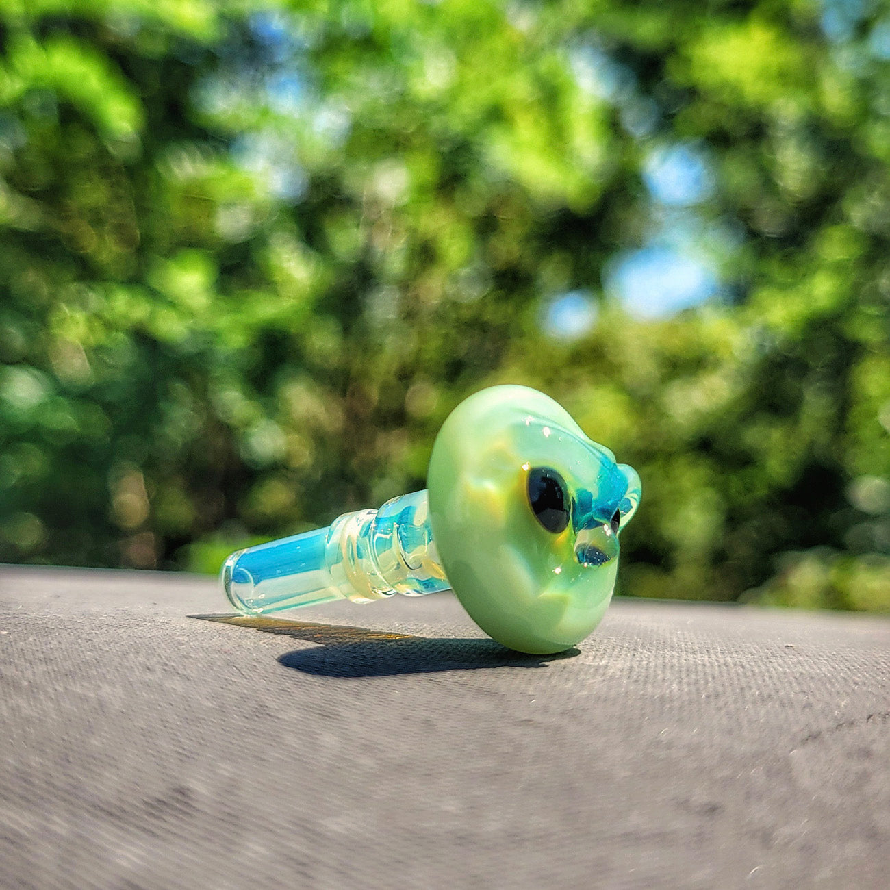 "Titan" Monster Face Dr.Dabber Switch Go Joystick Cap By Meademade Glass