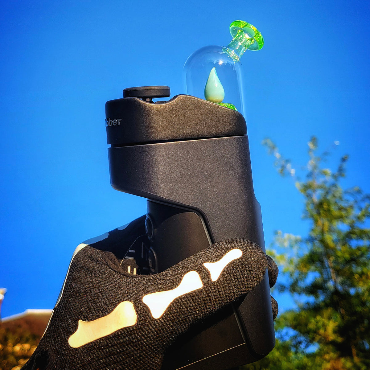 "Ion Meta UV Candle" Dr.Dabber Switch Go Attachment By Meademade Glass