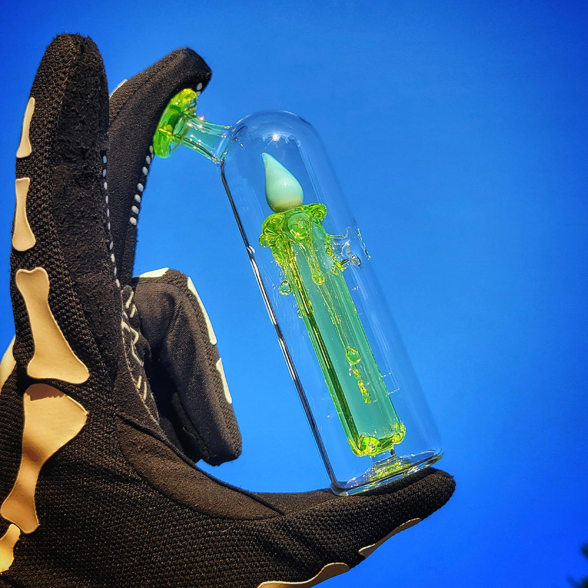 "Ion Meta UV Candle" Dr.Dabber Switch Go Attachment By Meademade Glass