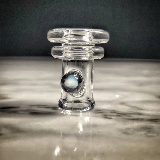 "Galaxy Opal Dot" Puffco Pivot Tip By Aj Surf City Tubes