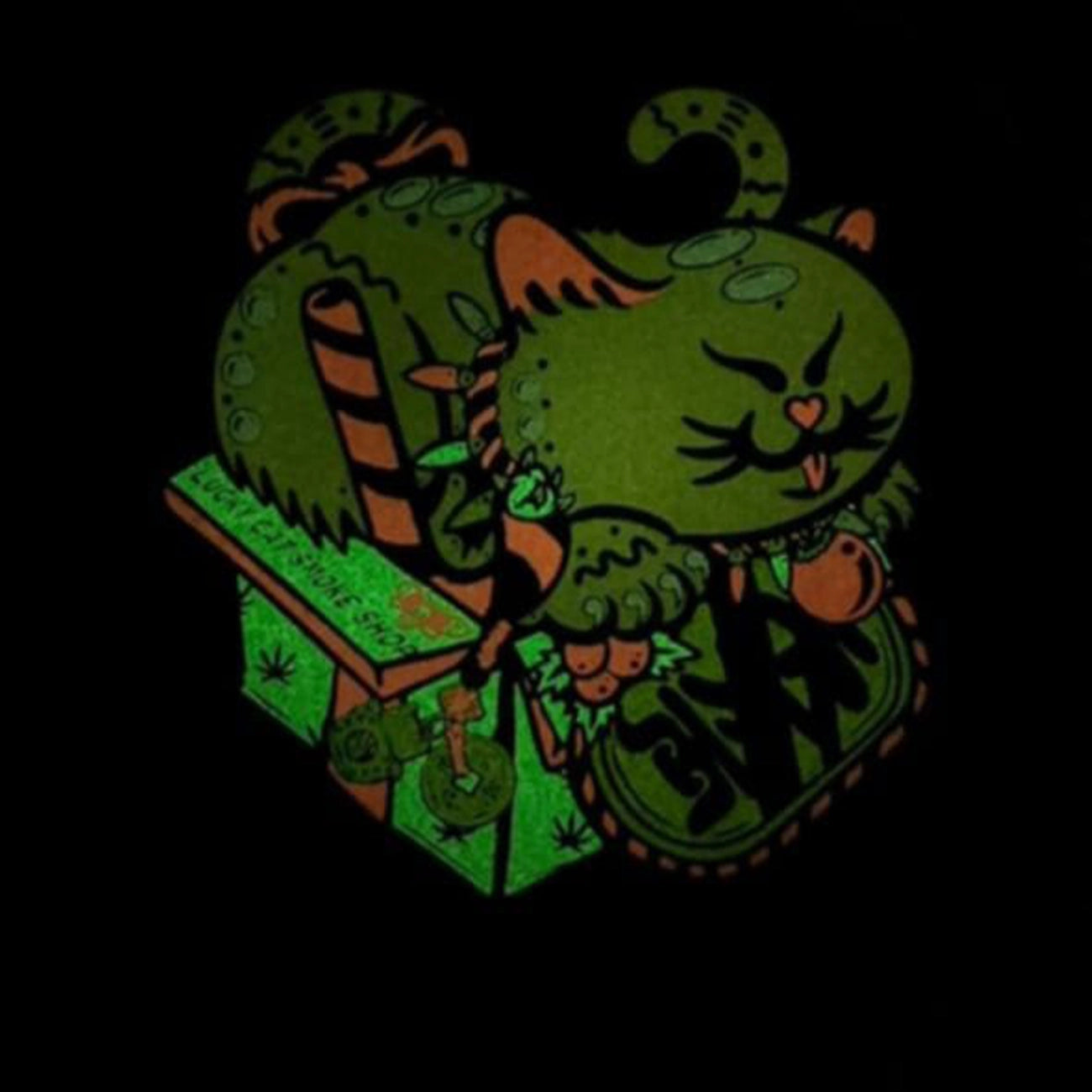 "Gingerbread Lucky Cat" Moodmat By Dark Mountain x Lucky Cat