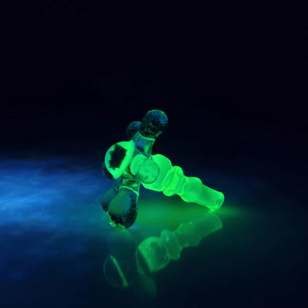 "UV Ion & Royal Jelly Gengar Splat" Joystick By OBE 906 Glass