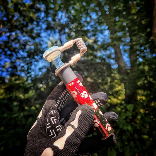 "UV Glopal Rainbow" Aj Surf City X Tuff Tether Pivot Tip Combo