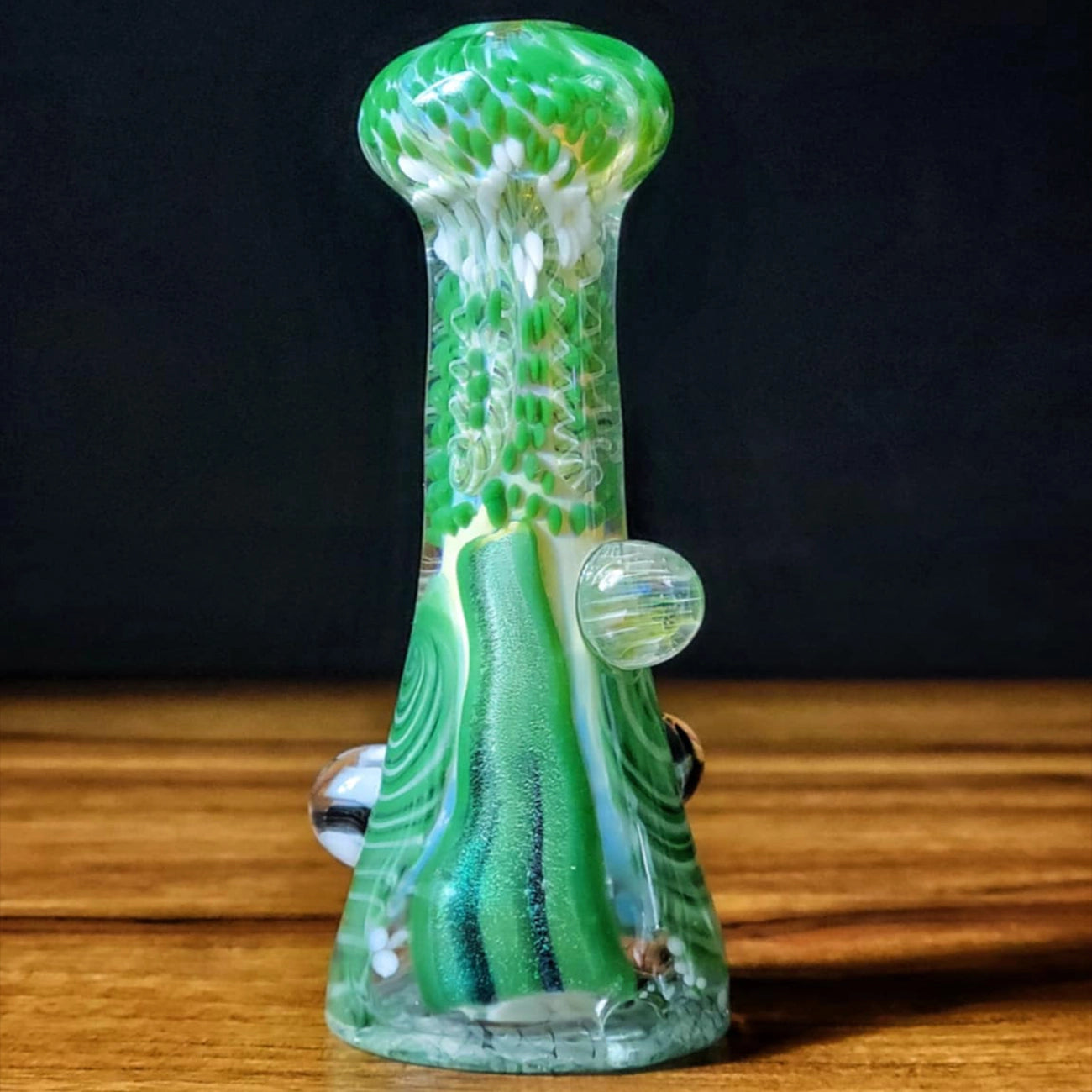 "Forest Wigwag" Dry Puffco Attachment By Glass Berry Cupcake