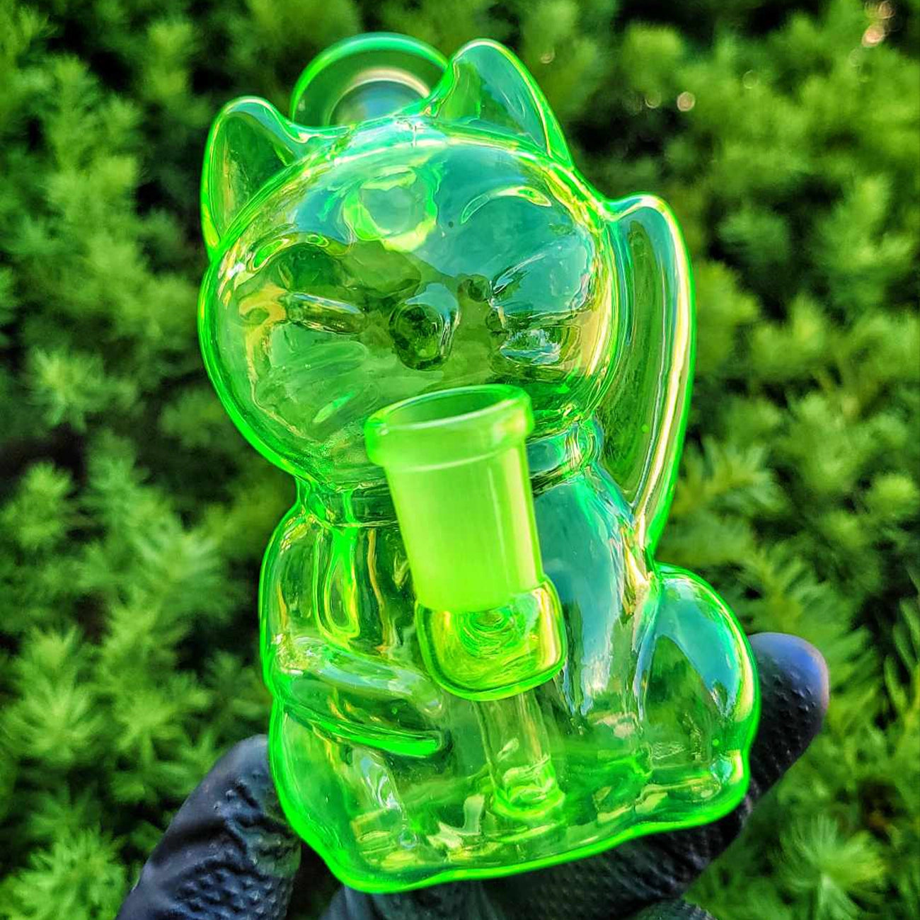 4.75" Lucky Cat Waterpipe