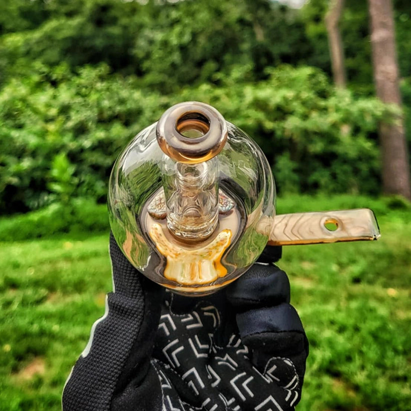 "Hash Browns & Omelet Skillet" Puffco Attachment By Soul Masta Glass