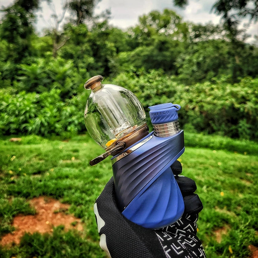 "Hash Browns & Omelet Skillet" Puffco Attachment By Soul Masta Glass