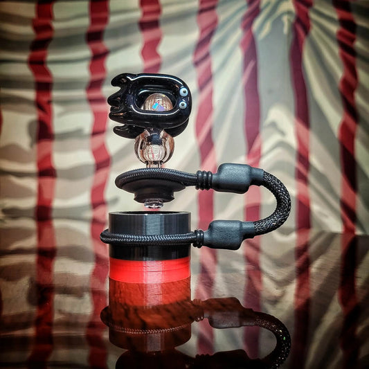 "Haunting Galaxy" JNG Glass X Tuff Tether Combo