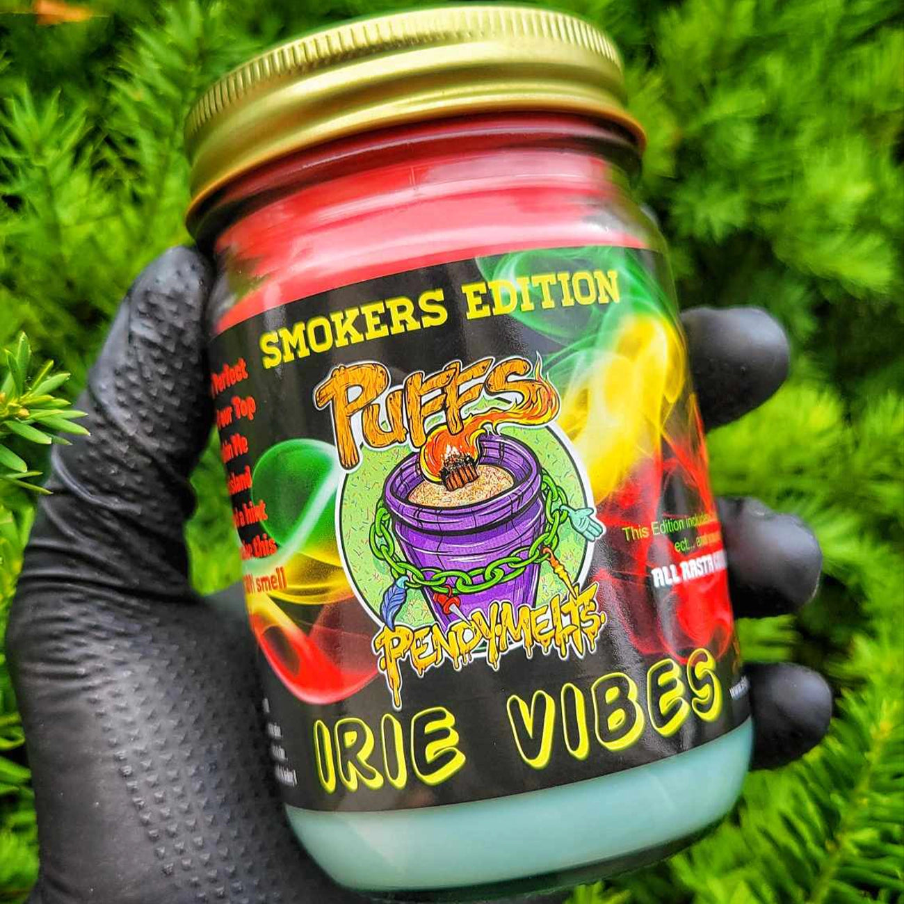 "Irie Vibes" Puffs Pendy Melt Smokers Edition