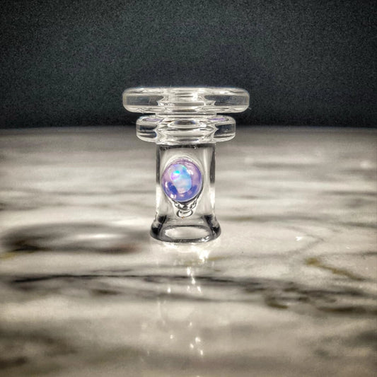 "Royal Jelly Opal Dot" Puffco Pivot Tip By Aj Surf City Tubes