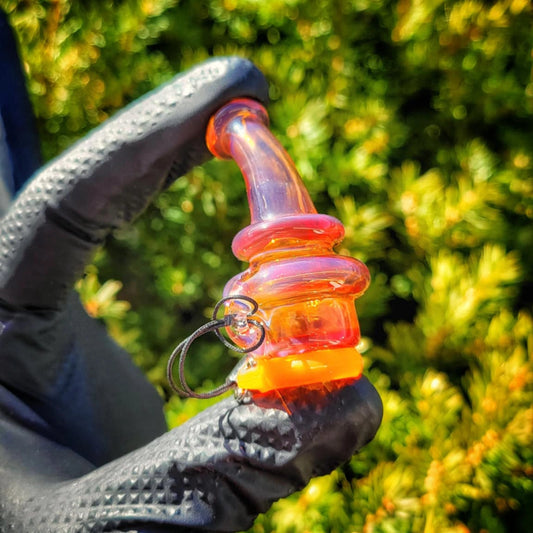 "Jupiter V2" Puffco Pivot XL Sipper Tip By Jack Albers Glass