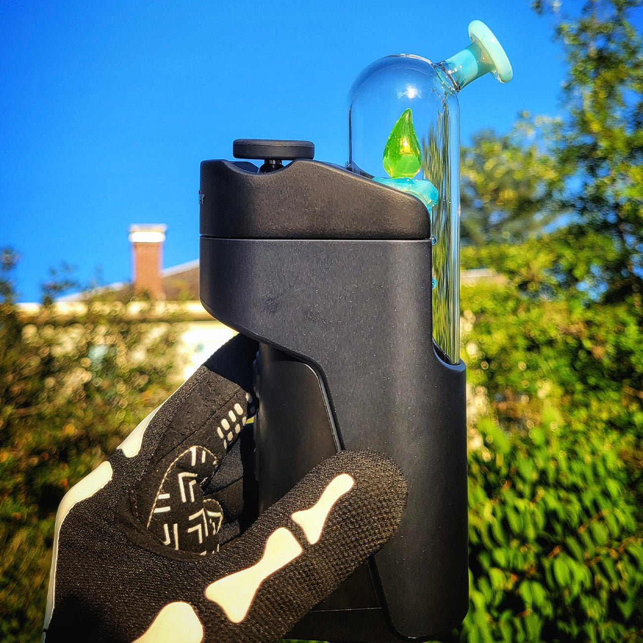 "Meta Ion UV Candle" Dr.Dabber Switch Go Attachment By Meademade Glass