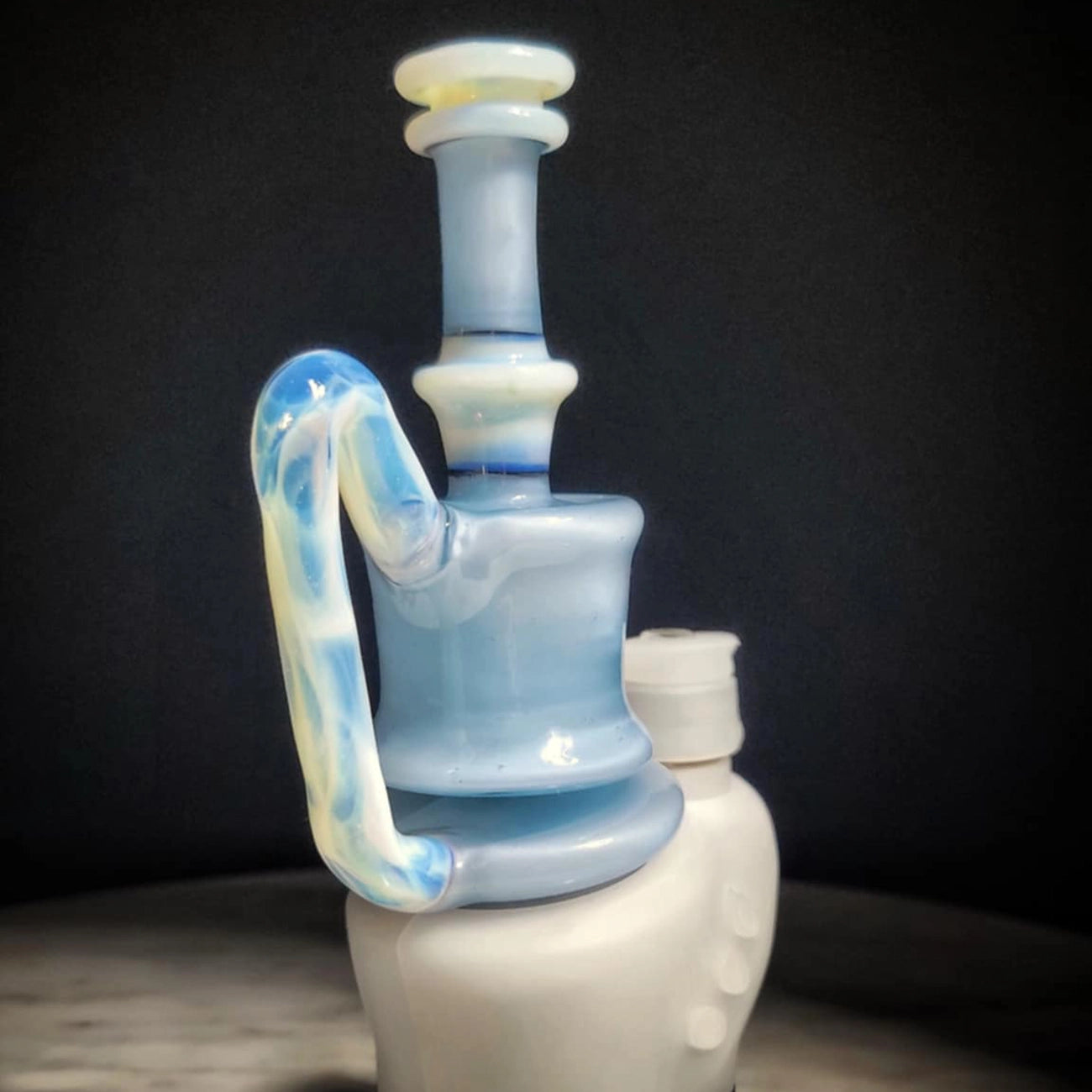 "UV Marina Glopal Minitube" Focus.V Attachment By Man Child Glass