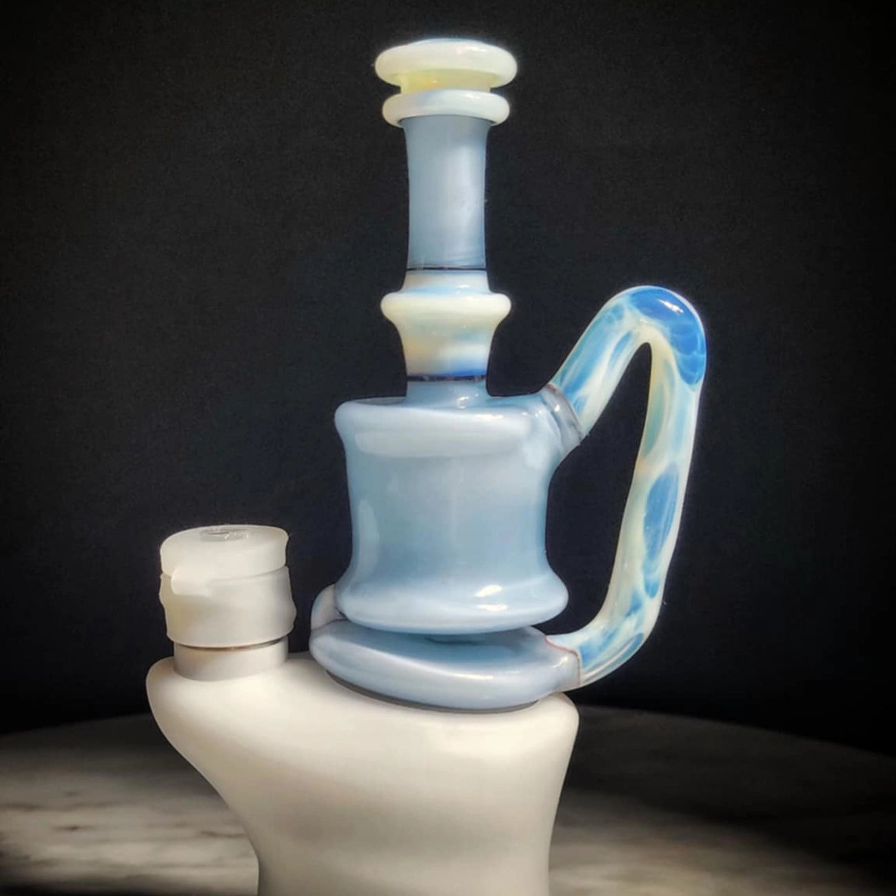 "UV Marina Glopal Minitube" Focus.V Attachment By Man Child Glass