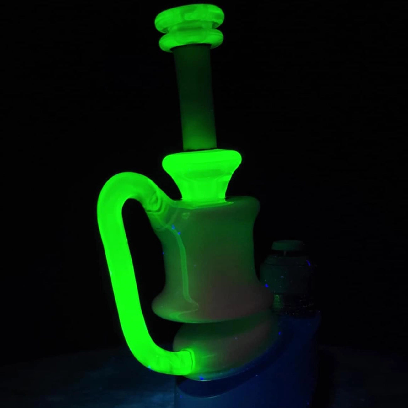 "UV Marina Ion Minitube" Puffco Attachment By Man Child Glass