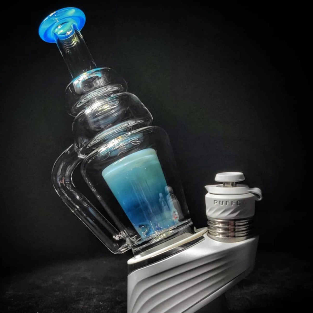 "Meta Coffin Recycler" Puffco Attachment By Mac Savage