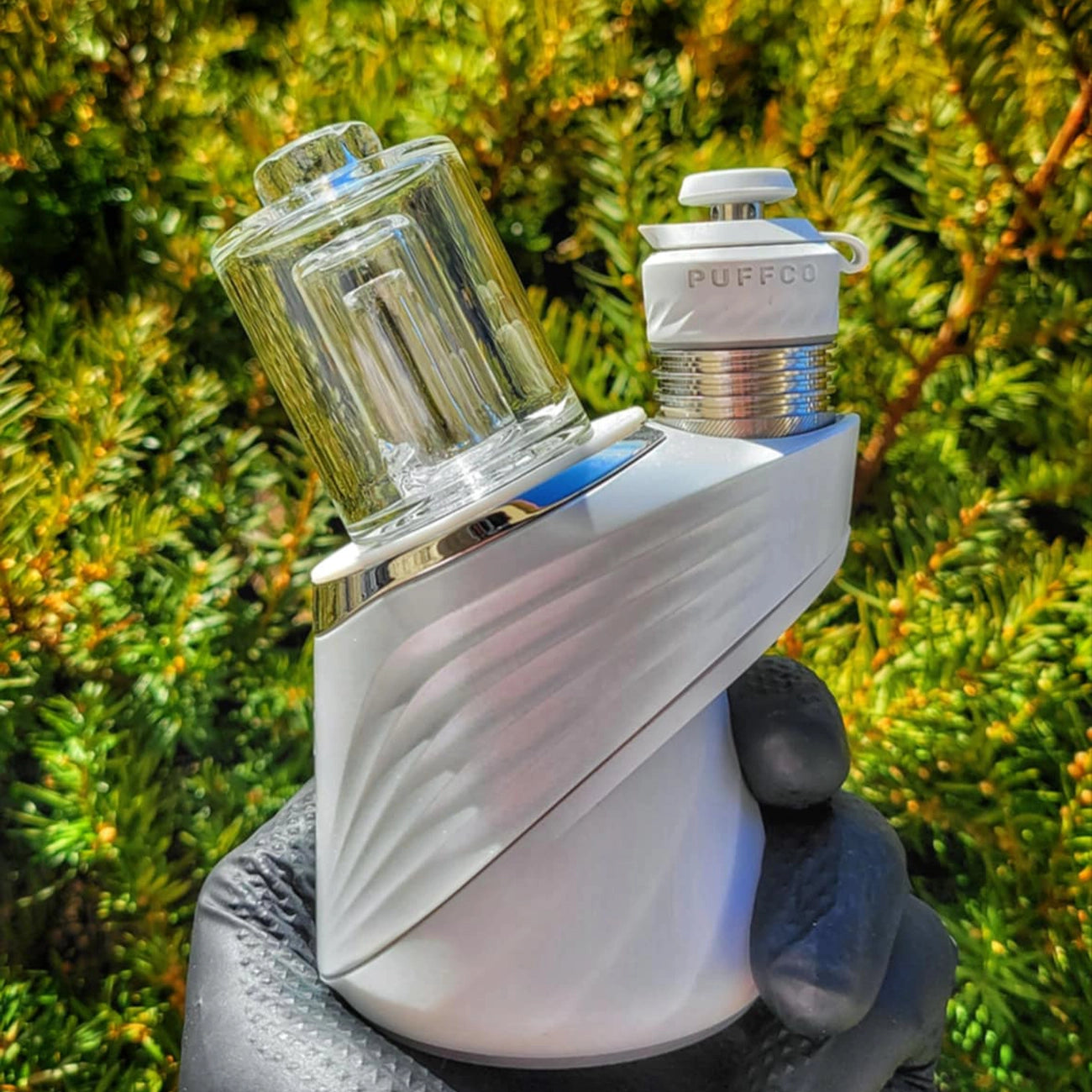 "Mini Chugger" Puffco Attachment By Opinicus9 Glass