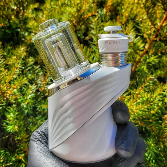 "Mini Chugger" Puffco Attachment By Opinicus9 Glass