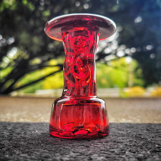 "Moist Raspberry" Focus.V Dry Top By Durin Glass