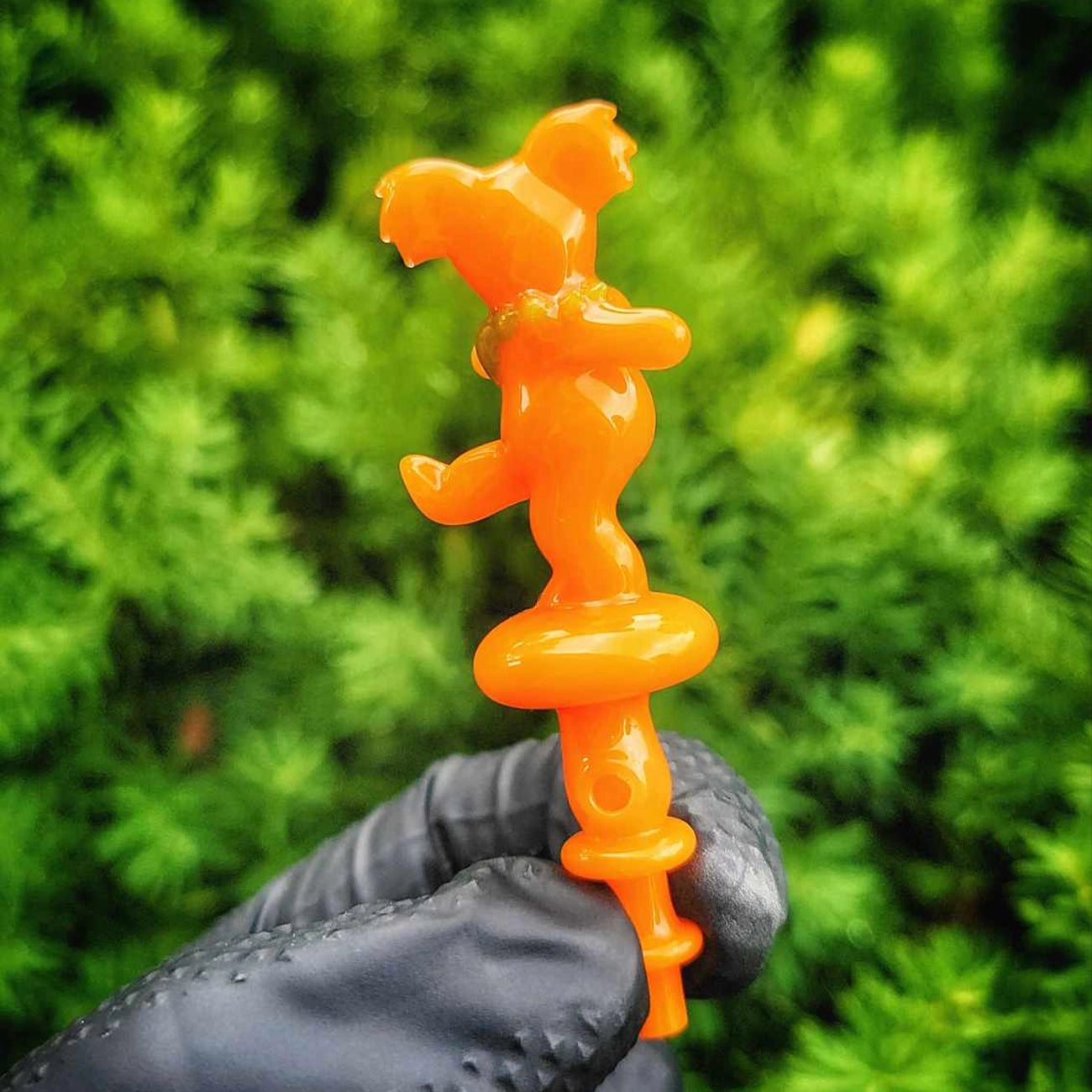 "Orange Dead Bear" Joystick By Lazy Glass