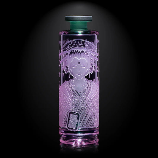 "Purple Kabui Act One " Puffco Attachment By Milkyway Glass