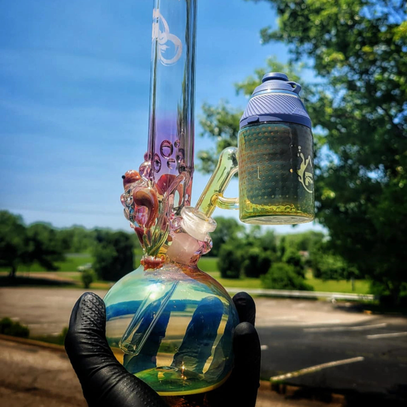 "Pulsar Bubble Matrix Proxy Waterpipe" Attachment