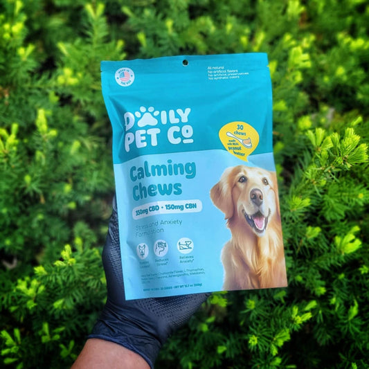 "500MG CBD/CBN Calming Chews" By Daily Pet Co