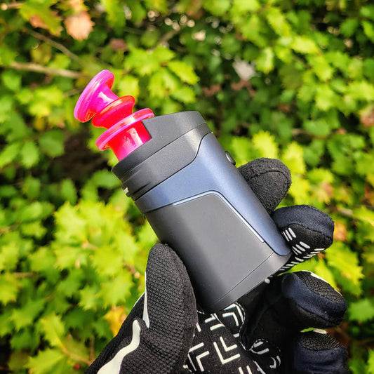 "Pink Slime Over Poppy UV" Dr. Dabber Ghost 2 Tip By Slate Glass